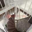 Винтовая лестница Spiral Loft White D120 (D 120) («MIR-LEST»)