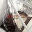 Винтовая лестница Spiral Loft White D140 (D 140) («MIR-LEST»)
